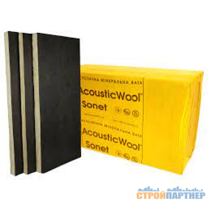 Акустична мінеральна вата AcousticWool Sonet (Акустіквул Сонет) 48 кг (6 м2) у Хмельницькому