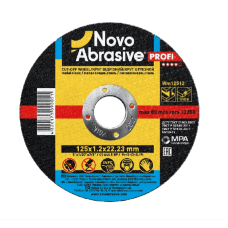Диск відрізний по металу NovoAbrasive 125x1,2x22,23 мм