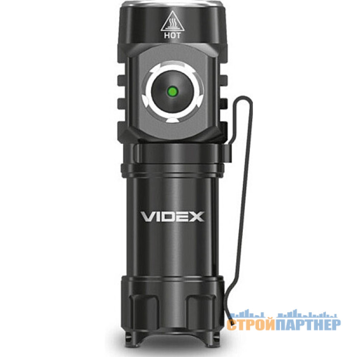 Фонарик портативный светодиодный VIDEX VLF-A055, 600Lm, 5700K у Хмельницькому