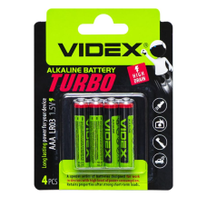 Батарейка лужна Videx LR03 AAA Turbo