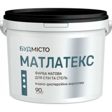 Фарба водоемульсійна матлатекс Будмісто (1,5 кг)