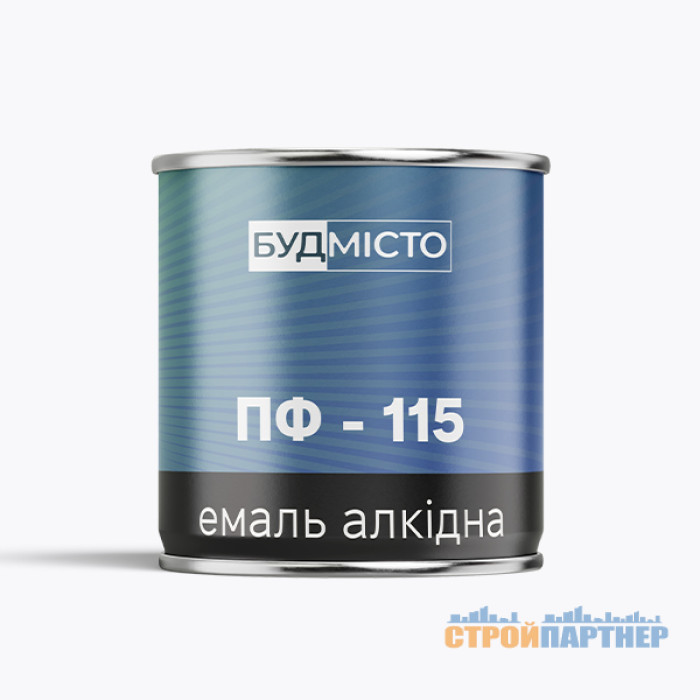 Емаль ПФ-115 Будмісто світло-зелена (2,8 кг) у Хмельницькому