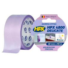 Лента малярная для деликатных поверхностей HPX4800 60C 48мм*50м (пурпурный)