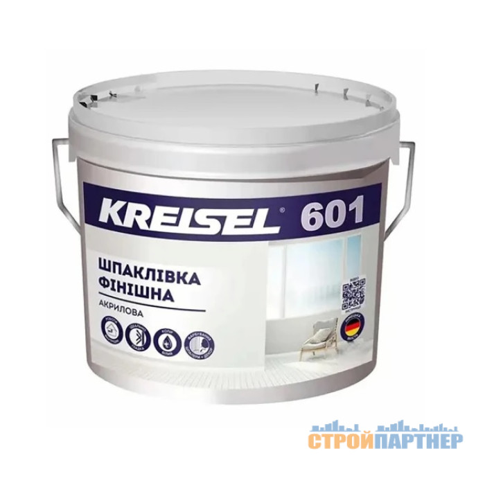 Шпаклевка акриловая финишная Kreisel 601 (8 кг) у Хмельницькому