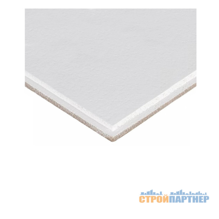 Плита подвесного потолка Armstrong Plain Tegular (600x600 мм) 15 мм (14 шт. в упаковке) у Хмельницькому