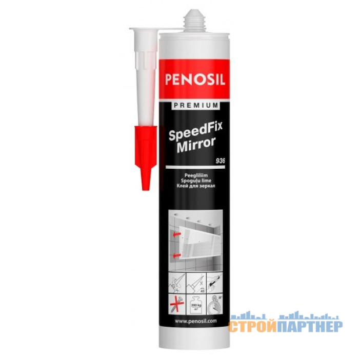 Клей монтажний для дзеркал Penosil Premium SpeedFix Mirror 936 (310 мл) у Хмельницькому