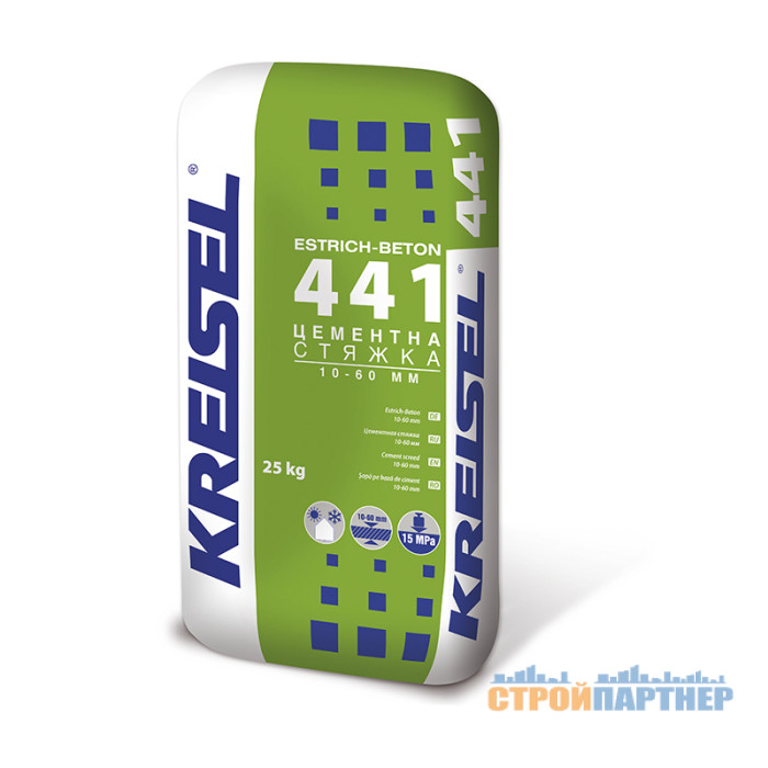 Цементная стяжка М-15 Kreisel 441 (25 кг)  у Хмельницькому