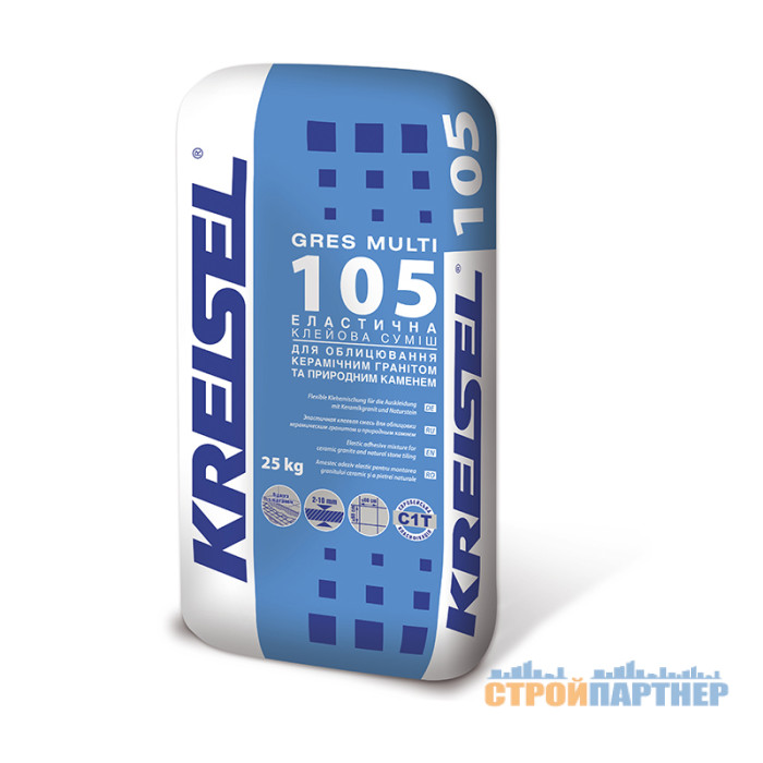 Клей для керамограніту Kreisel 105 (25 кг) у Хмельницькому