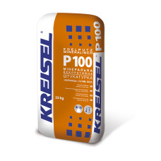 Мінеральна декоративна штукатурка (2 мм баранець) Kreisel P 100 (25 кг)