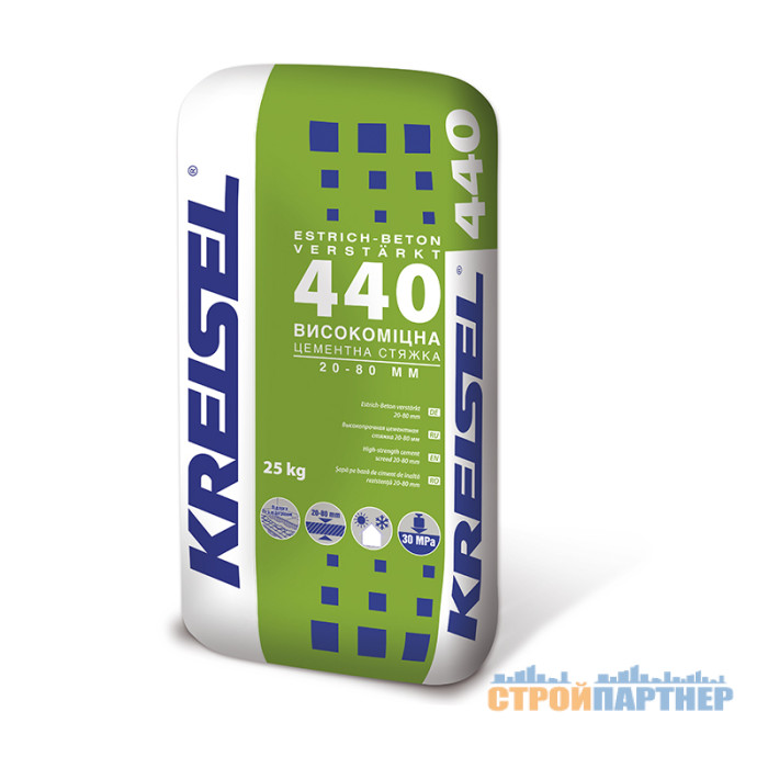 Цементная стяжка Kreisel 440 (25 кг) у Хмельницькому