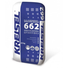 Цементно-вапняна шпаклівка для зовнішніх робіт Kreisel 662 (25 кг)