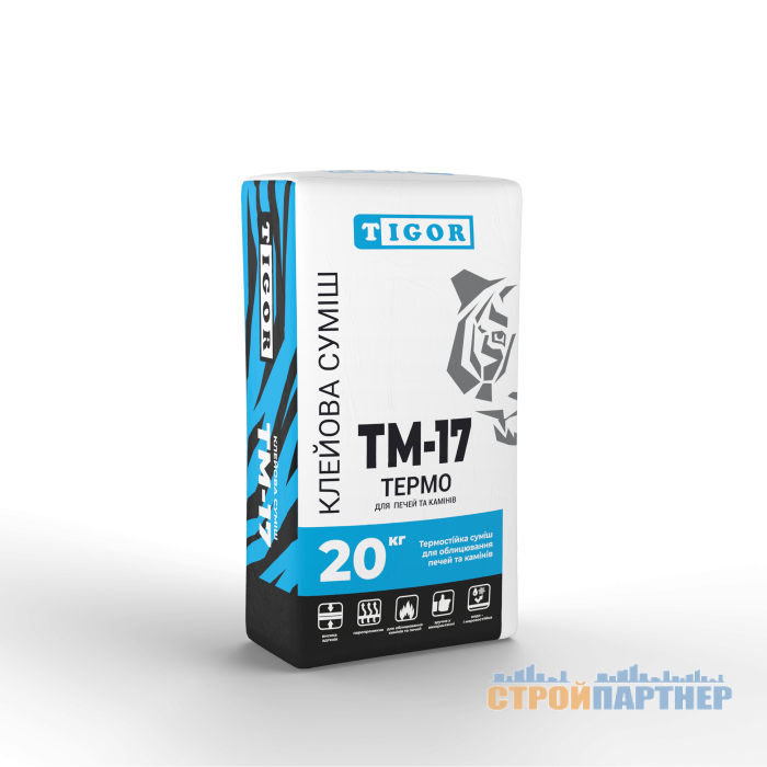 Клейова суміш TIGOR TM-17 (20 кг) у Хмельницькому