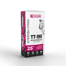 Клейова суміш TIGOR TT-190 Мультіфасад (25 кг)