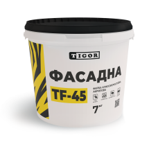 Краска Фасадная  TIGOR ТF-45 (7 кг)
