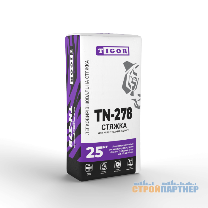 Стяжка TIGOR TN-278 Стяжка (25 кг) у Хмельницькому