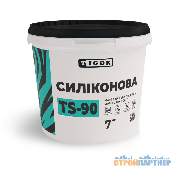 Фарба Силіконова TIGOR TS-90 (7кг) у Хмельницькому