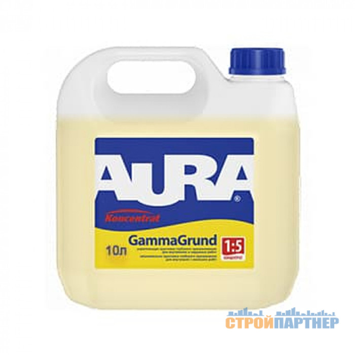 Грунт-концентрат укрепляющий Aura GammaGrund 1:5 (10 л) у Хмельницькому