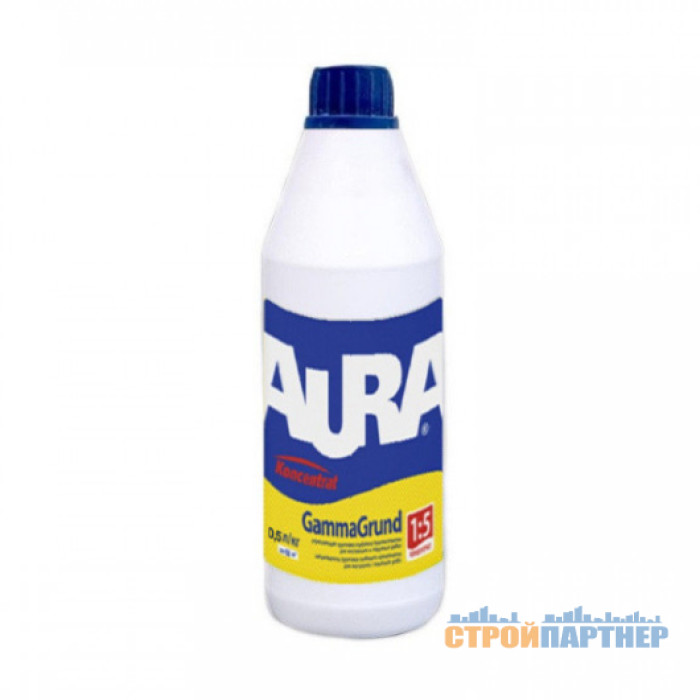 Грунт-концентрат укрепляющий Aura GammaGrund 1:5 (0,5 л) у Хмельницькому