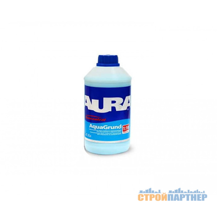 Грунт-концентрат вологозахисний Aura AquaGrund 1:10 (0,5 л) у Хмельницькому