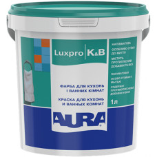 Фарба акрилатна для кухонь і ванних комнат Aura Luxpro K & B (1 л)