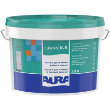 Фарба акрилатна для кухонь і ванних комнат Aura Luxpro K&B (2,5 л)