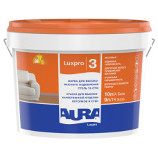 Фарба інтер'єрна акрилатна Aura Luxpro 3 (10 л)