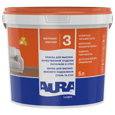 Фарба інтер'єрна акрилатна Aura Luxpro 3 (5 л)