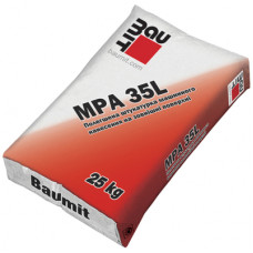 Штукатурка Baumit MPA 35 L цементно-вапняна для маш. нанесення (25 кг)