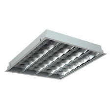 Растровый встраиваемый светильник ЛВО 4x18 Master-light