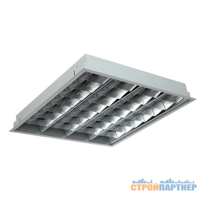 Растровый встраиваемый светильник ЛВО 4x18 Master-light у Хмельницькому