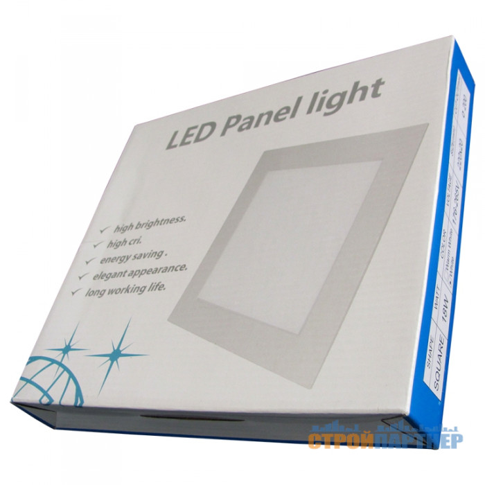 Светодиодный LED светильник 18W (квадратный) у Хмельницькому