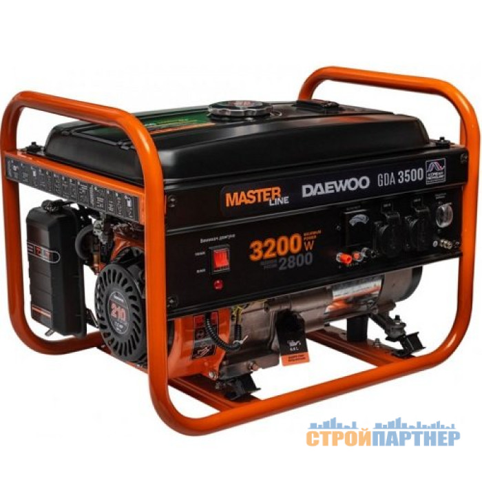 Генератор бензиновый DAEWOO GDA 3500 3,2 кВт у Хмельницькому