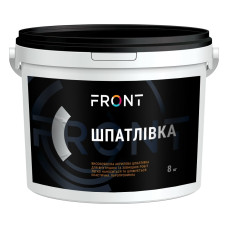 Шпаклевка акриловая готовая к применению Front (8 кг)