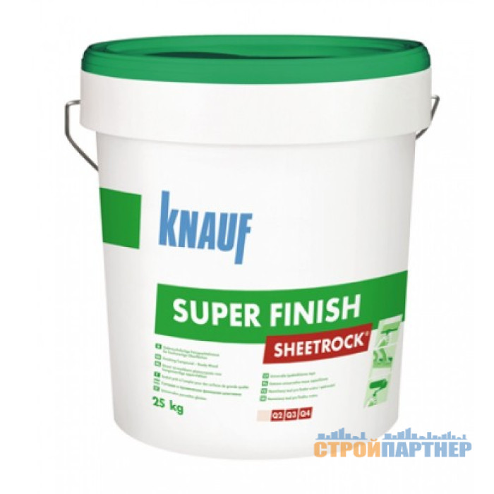 Шпаклівка готова Knauf Sheetrock SuperFinish (суперфініш) (28 кг) у Хмельницькому