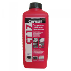 Грунтовка глибокопроникаюча Ceresit CT 17 (2 л)