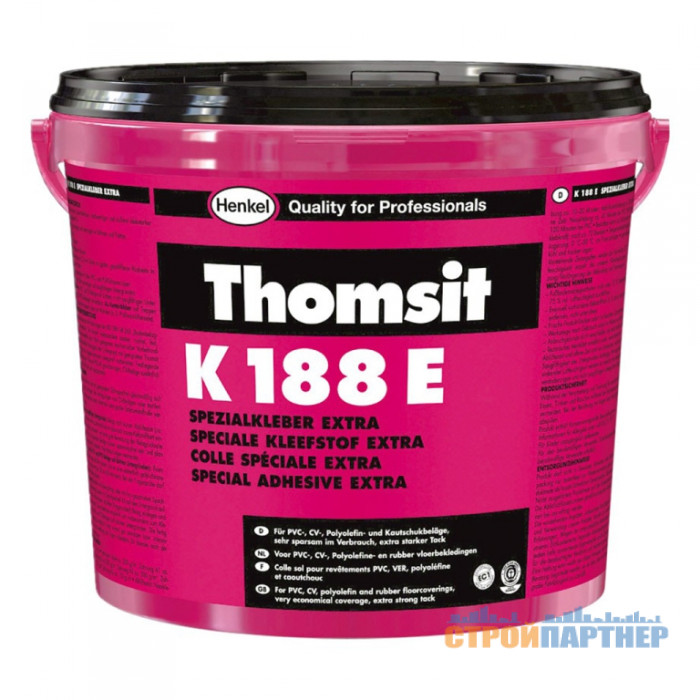 Клей для ПВХ і гумових покриттів Thomsit K 188E (12 кг) у Хмельницькому