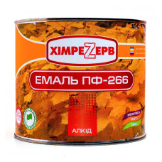 Емаль Хімрезерв ПФ-266 жовто-коричнева (2,4 кг)