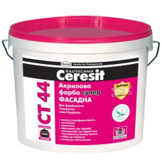 Краска акриловая Ceresit CT 44 супер (10 л)