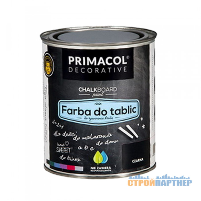 Фарба для шкільних дошок Primacol зелена (0,75 л) у Хмельницькому