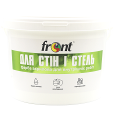 Фарба водоемульсійна для стін і стелі Front (1,5 кг)