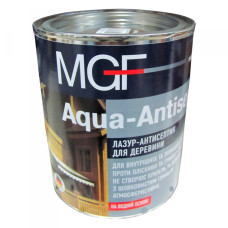 Лазурь-антисептик MGF Aqua-Antiseptik бесцветная (750 мл)