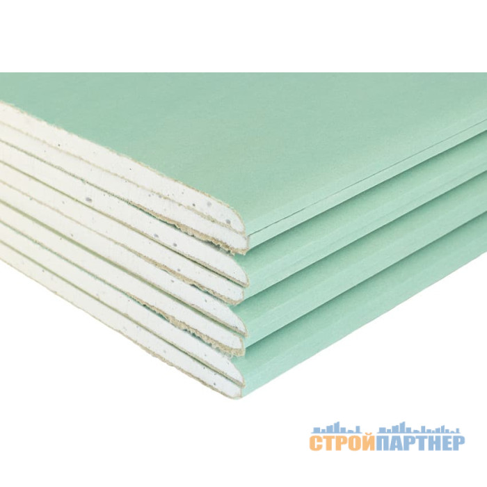 Гипсокартон влагостойкий Knauf 12,5 мм (1200x2000 мм) у Хмельницькому