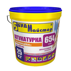 Штукатурка декоративна акрилова камінцева 2,5 мм БудМайстер ТИНК-654 (25 кг)