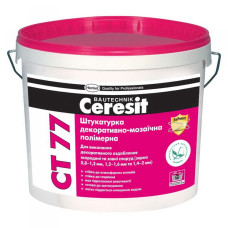 Штукатурка декоративно-мозаичная полимерная Ceresit CT 77 Sierra 4 (14 кг)