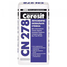 Легковиравнівающаяся стяжка Ceresit CN 278 (25 кг)