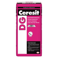 Самовирівнююча гіпсово-цементна суміш Ceresit DG (25 кг)