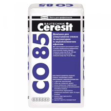 Улаштування стяжок зі звукоізоляційним ефектом Ceresit СО 85 (25 кг)