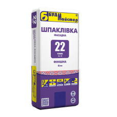 Суміш для шпаклювання на білому цементі фінішна БудМайстер ТИНК-22 (3 кг)