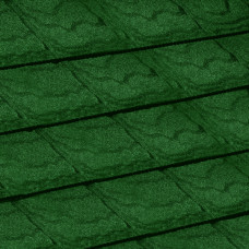 Металочерепиця композитна Queetile Slate Green (1.24x0.42 м)