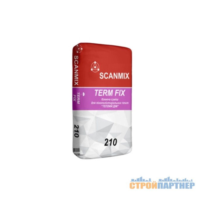 Клей для пінополістирольних плит Scanmix Term Fix 210 (25 кг) у Хмельницькому